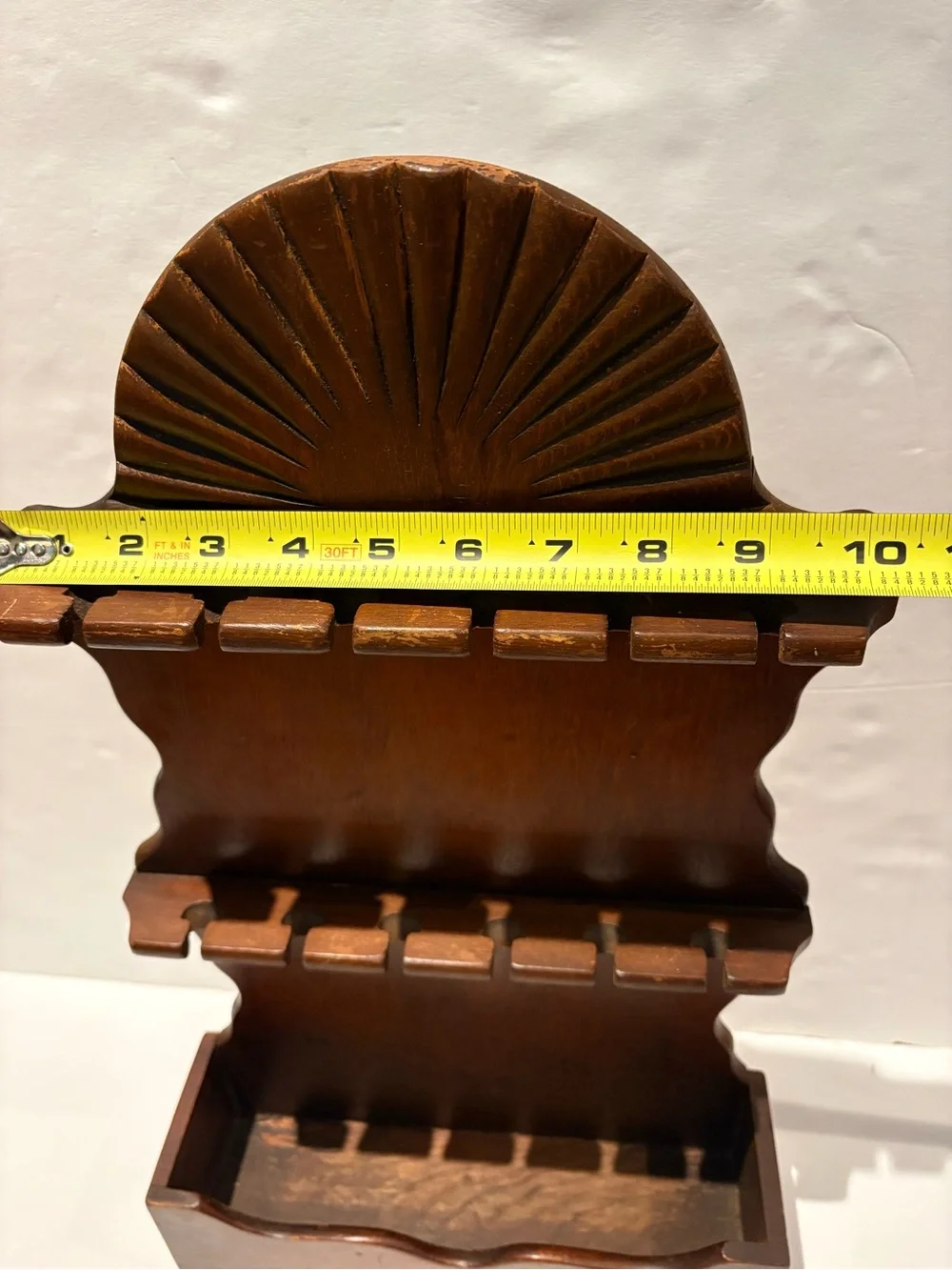 Vintage Wooden Spoon Wall Rack Cottagecore Grandmacore